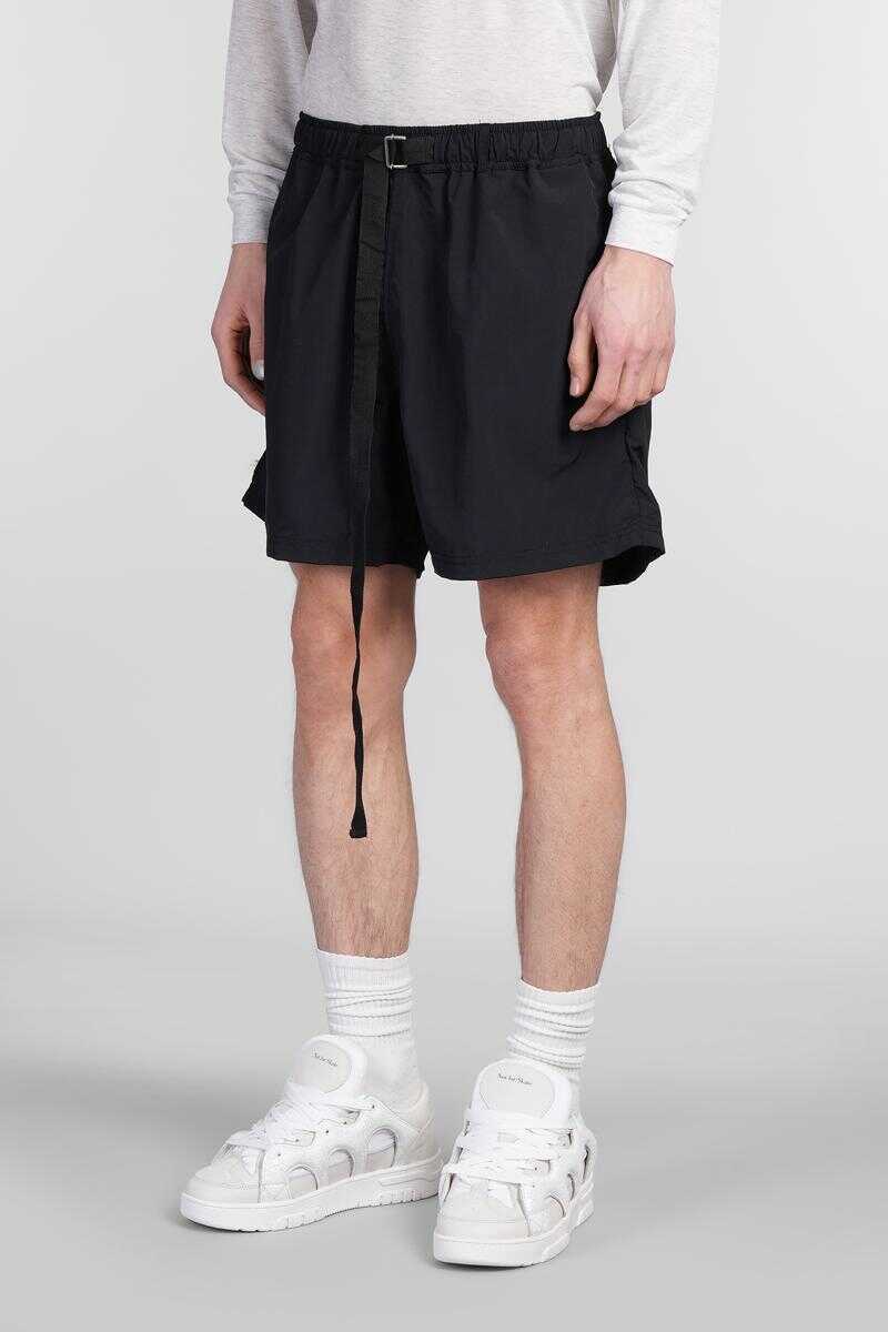 Pantaloni PAURA Paura Harlem Shorts Black Barbati (BM 17623200) 4