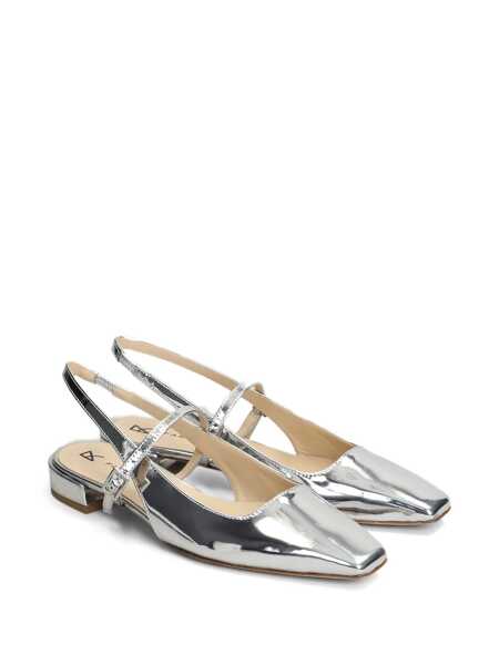 Balerini Fabio Rusconi Fabio Rusconi Ballet Flats SILVER Femei (BM 17623212) 2
