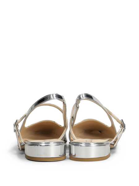 Balerini Fabio Rusconi Fabio Rusconi Ballet Flats SILVER Femei (BM 17623212) 4