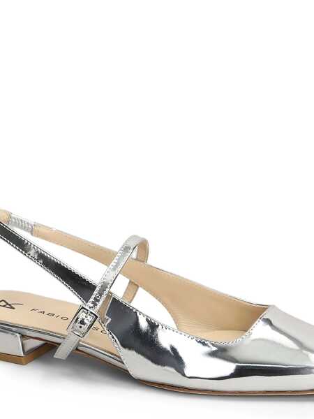 Balerini Fabio Rusconi Fabio Rusconi Ballet Flats SILVER Femei (BM 17623212) 5