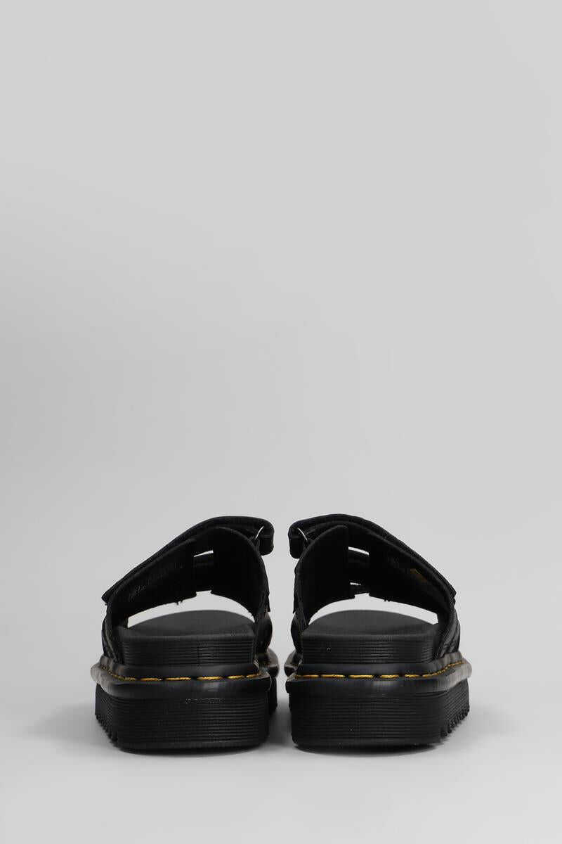 Sandale Dr. Martens Dr. Martens Raine Slide Slipper-Mule Black Femei (BM 17623227) 4
