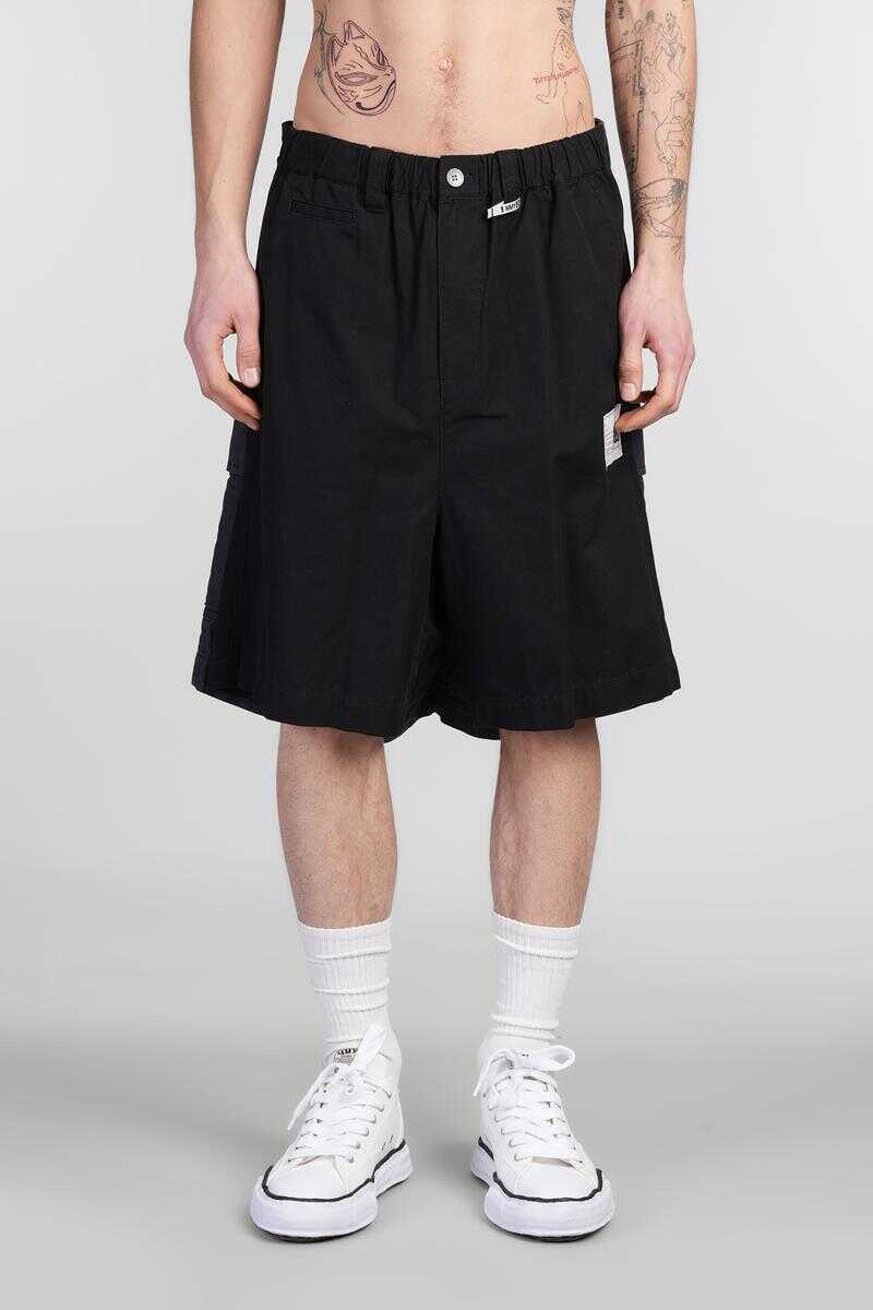 Pantaloni MIHARA YASUHIRO Mihara Yasuhiro Shorts Black Barbati (BM 17623359) 1