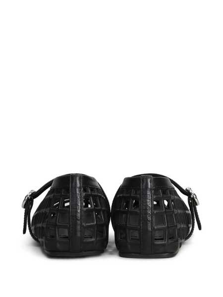 Balerini 3JUIN 3Juin Gwen 005 Ballet Flats Black Femei (BM 17623566) 3