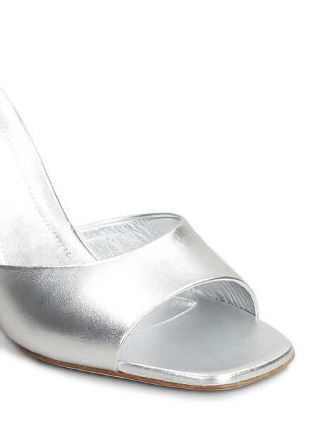 Sandale 3JUIN 3Juin Sasha 090 Slipper-Mule SILVER Femei (BM 17623575) 5