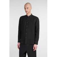 Camasi 120% LINO pentru Barbati - Camasi 120 LINO 120 Lino Shirt Black Barbati (BM 17623803) - B-mall.ro