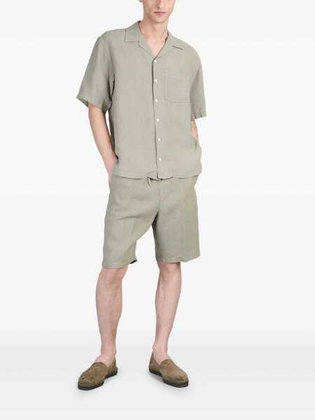 Camasi 120 LINO 120 Lino Shirt GREEN Barbati (BM 17623830) 2