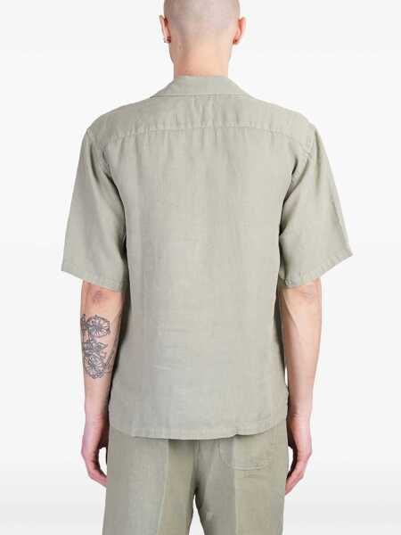 Camasi 120 LINO 120 Lino Shirt GREEN Barbati (BM 17623830) 4