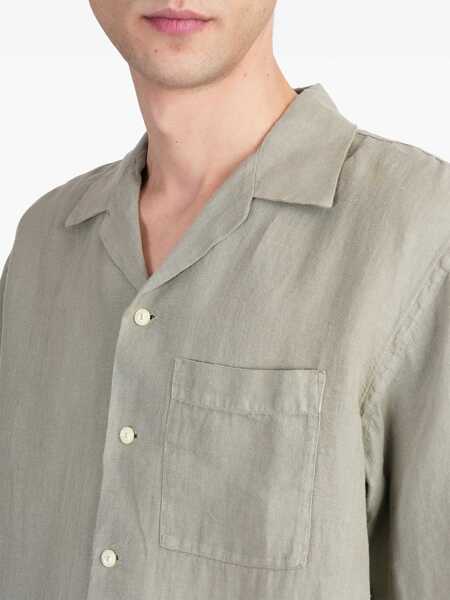 Camasi 120 LINO 120 Lino Shirt GREEN Barbati (BM 17623830) 5