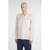 Camasi 120% LINO pentru Barbati - Camasi 120 LINO 120 Lino Shirt Beige Barbati (BM 17623896) - B-mall.ro