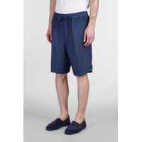 Pantaloni 120% LINO pentru Barbati - Pantaloni 120 LINO 120 Lino Shorts BLUE Barbati (BM 17623917) - B-mall.ro