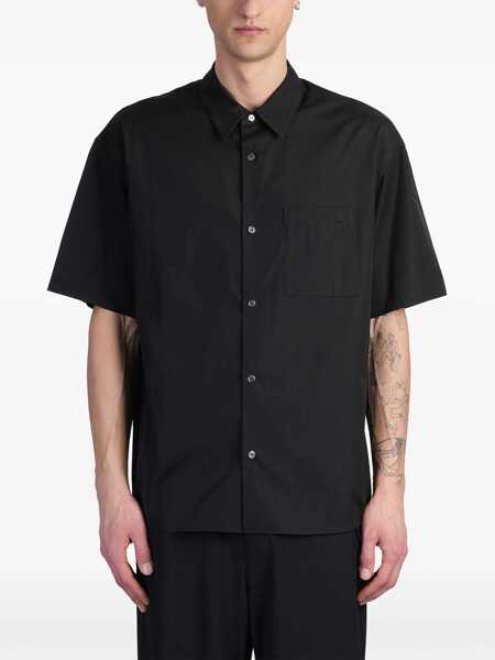 Camasi Attachment Attachment Shirt Black Barbati (BM 17624055) 1