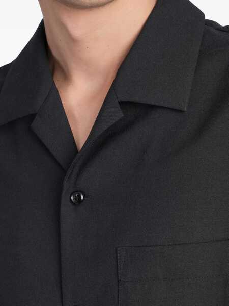 Camasi Attachment Attachment Shirt Black Barbati (BM 17624127) 5