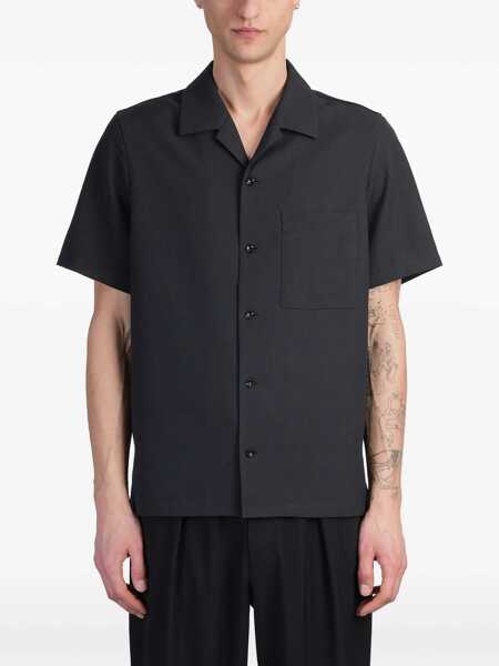 Camasi Attachment Attachment Shirt Black Barbati (BM 17624127) 1