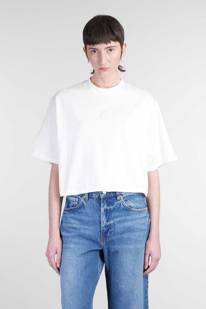 Tricouri ANINE BING Anine Bing Myers T-Shirt WHITE Femei (BM 17624625) 1