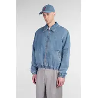 Geci AMI Paris pentru Barbati - Geci AMI Paris AMI Paris Denim Jackets BLUE Barbati (BM 17624652) - B-mall.ro