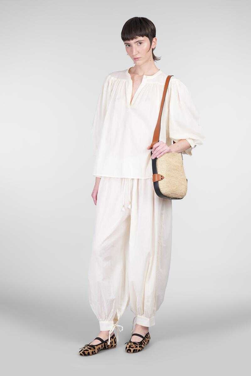 Bluze Antik Batik Antik Batik Mirabel Blouse Beige Femei (BM 17624679) 2