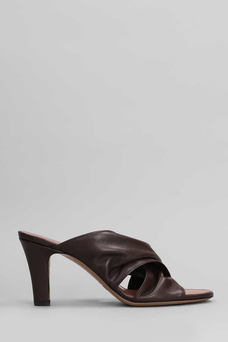 Sandale Paris Texas Paris Texas Maria Mule 75 Slipper-Mule BROWN Femei (BM 17624724) 1