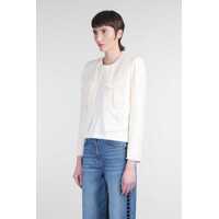 Geci IRO Dama - Geci IRO Iro Siname Casual Jacket Beige Femei (BM 17624754) - B-mall.ro