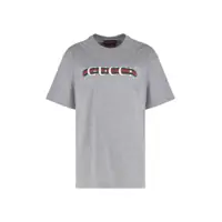 Tricouri Gucci Logo Cotton T-Shirt Femei