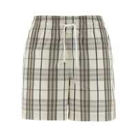 Pantaloni casual Burberry Check Bermuda Shorts Femei