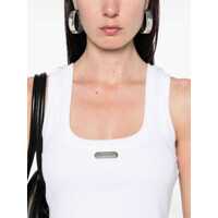 Topuri Alexander McQueen Dama - Topuri Alexander McQueen Alexander McQueen Alexander McQueen Top WHITE Femei (BM 17626068) - B-mall.ro