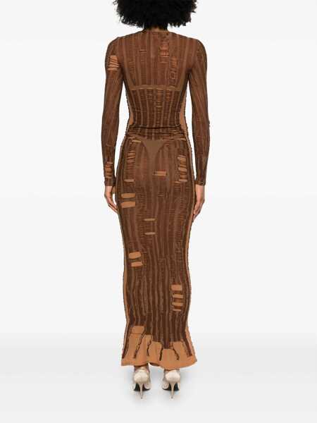 Rochii Diesel Diesel M-Calimera Dress BROWN Femei (BM 17626266) 4