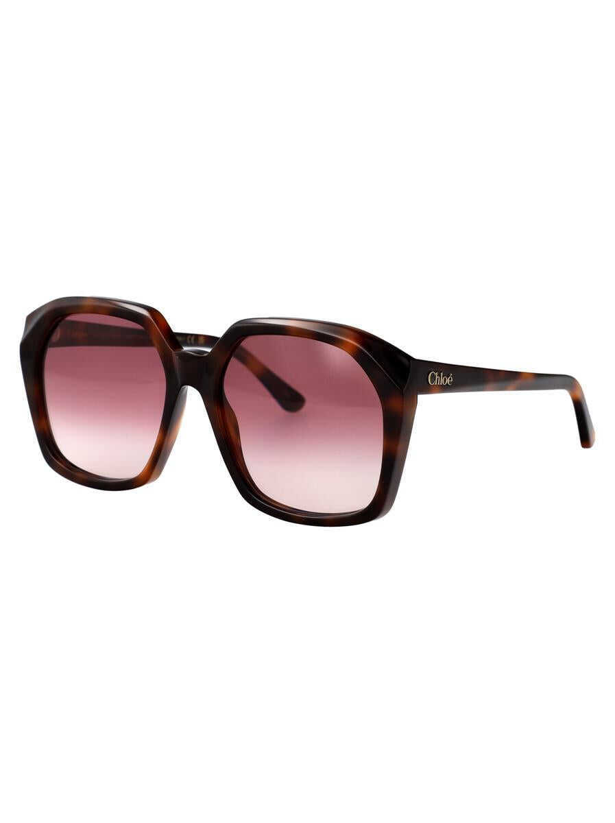 Ochelari de soare Chloe Chlo Sunglasses HAVANA-HAVANA-RED Femei (BM 17627130) 2