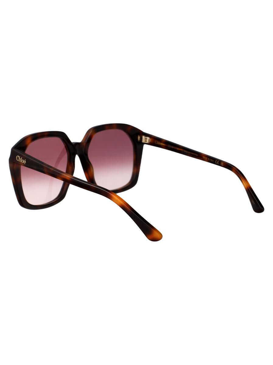 Ochelari de soare Chloe Chlo Sunglasses HAVANA-HAVANA-RED Femei (BM 17627130) 4