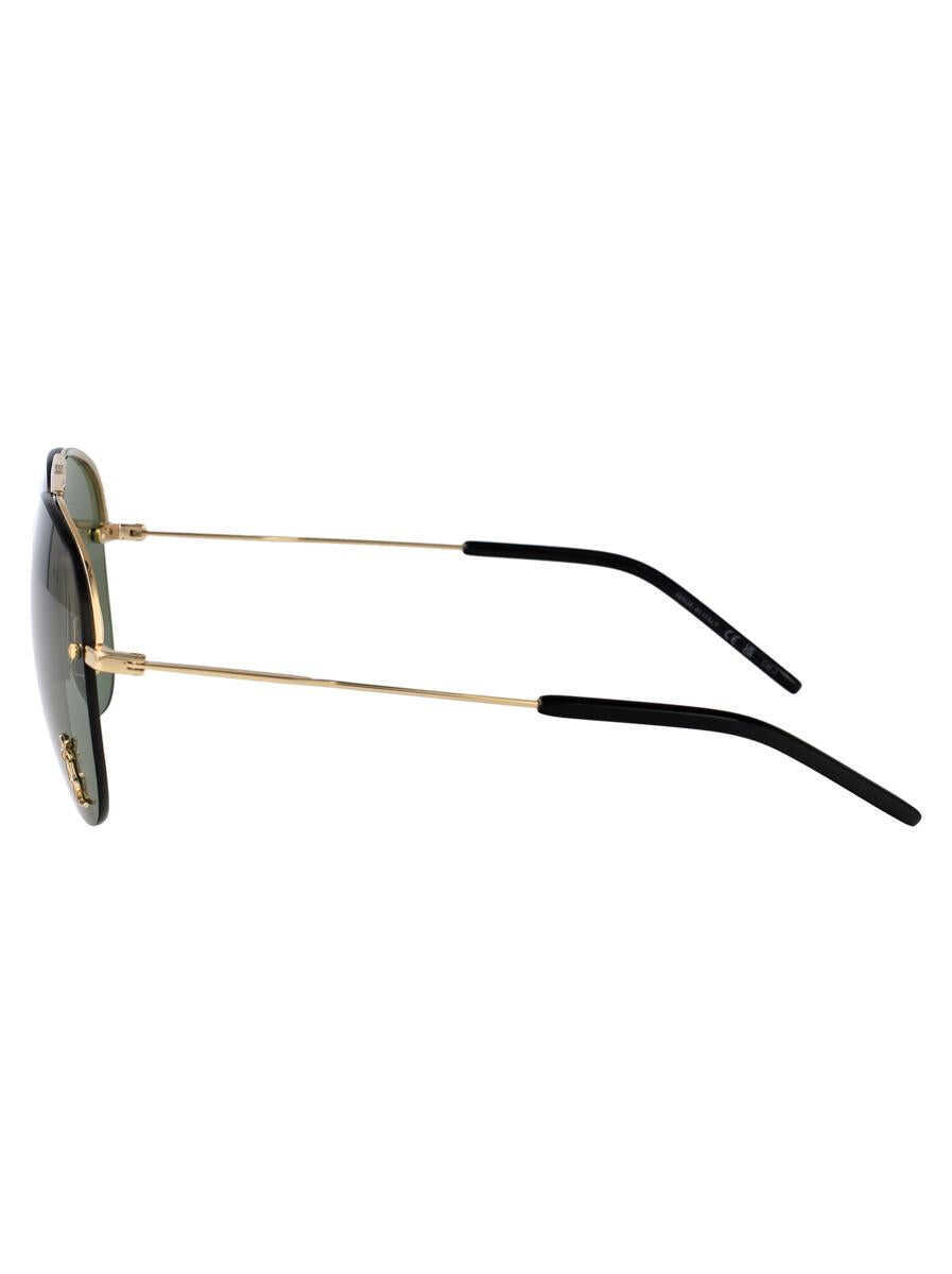 Ochelari de soare Saint Laurent Saint Laurent Eyewear Sunglasses 003 GOLD GOLD GREEN Femei (BM 17627307) 3