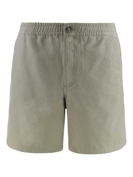 Pantaloni A.P.C. A.P.C. Norris Cotton Bermuda Shorts GREEN Barbati (BM 17627376) 1