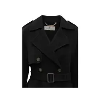 Geci Elisabetta Franchi Dama - Paltoane Elisabetta Franchi Elisabetta Franchi Coats Black Femei (BM 17627439) - B-mall.ro