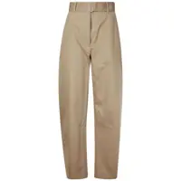 Pantaloni casual Studio Nicholson Belted Round Leg Pant Clothing Femei