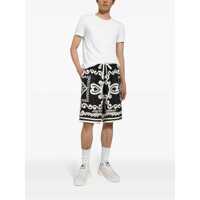 Pantaloni Dolce & Gabbana pentru Barbati - Pantaloni Dolce & Gabbana Dolce & Gabbana Navy Silk Twill Jogging Shorts BLUE Barbati (BM 17628756) - B-mall.ro