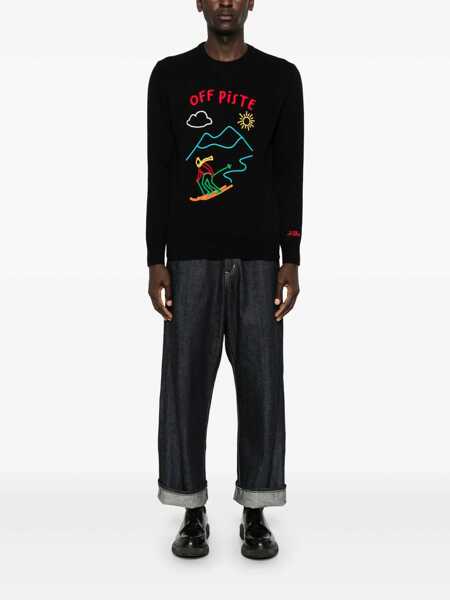 Pulovere Mc2 Saint Barth MC2 Saint Barth Sweaters Black Barbati (BM 17628921) 2