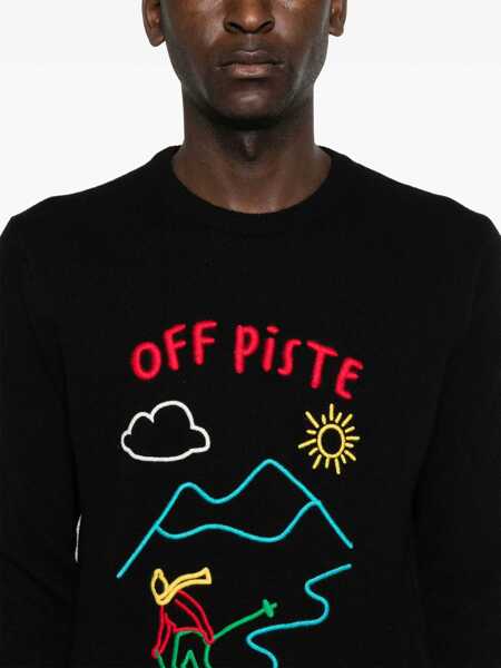 Pulovere Mc2 Saint Barth MC2 Saint Barth Sweaters Black Barbati (BM 17628921) 5