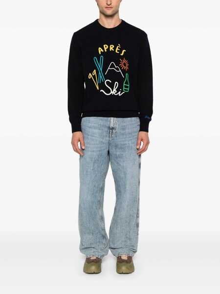 Pulovere Mc2 Saint Barth MC2 Saint Barth Sweaters DARK BLUE Barbati (BM 17628924) 2