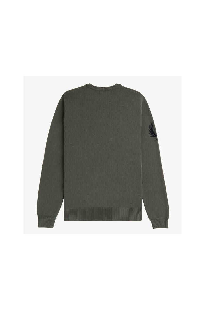 Pulovere Fred Perry Fred Perry Sweaters GREEN Barbati (BM 17629416) 2