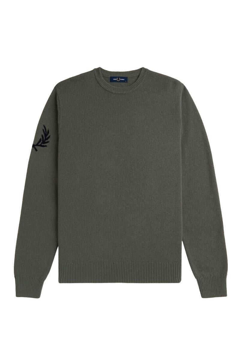 Pulovere Fred Perry Fred Perry Sweaters GREEN Barbati (BM 17629416) 1