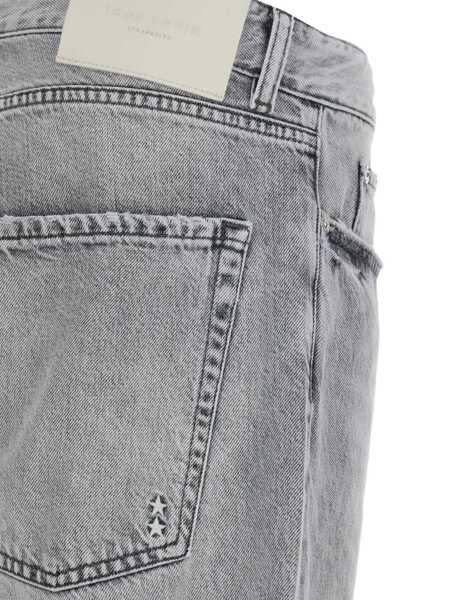 Blugi Icon Denim Grey Pants With Belt Loops And Rear Logo Patch In Denim Man GREY Barbati (BM 17629422) 3