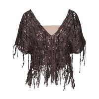 Topuri Brunello Cucinelli 'Dazzling Abstract Embroidery' Top Femei