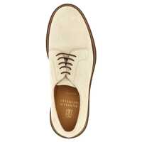 Pantofi eleganti Brunello Cucinelli pentru Barbati - Pantofi eleganti Brunello Cucinelli Brunello Cucinelli Suede Derby Beige Barbati (BM 17630265) - B-mall.ro