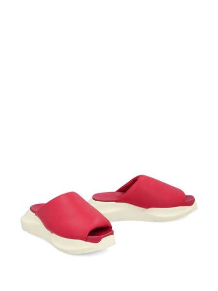 Sandale Rick Owens Rick Owens Geth Leather Slides RED Barbati (BM 17630910) 2