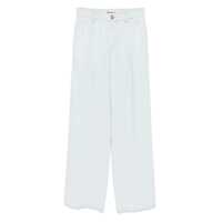 Pantaloni casual Semicouture Sky Blue 'Felipa' Trousers Femei