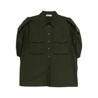 Camasi Elie Saab Cotton Poplin Shirt Femei