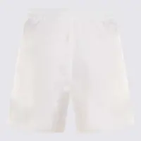 Pantaloni casual MARINE SERRE Dama - Pantaloni casual MARINE SERRE Marine Serre White Cotton Shorts WHITE Femei (BM 17631714) - B-mall.ro
