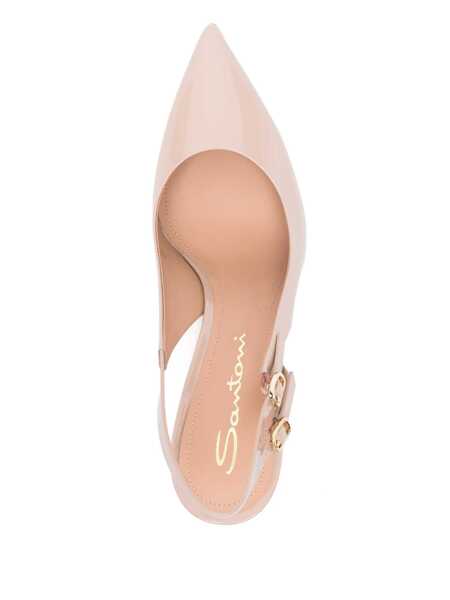 Pantofi cu toc Santoni W - HIGH PUMP,BASIC Pink Femei (BM 17632131) 4