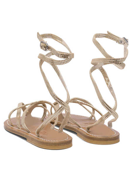Sandale K.JACQUES Sandals Gold Femei (BM 17632155) 4