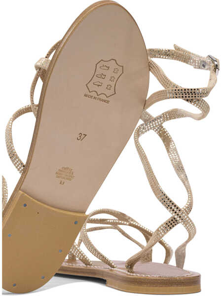 Sandale K.JACQUES Sandals Gold Femei (BM 17632155) 5