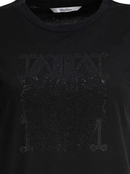 Tricouri Max Mara MaxMarabesque T-shirt Black Femei (BM 17632191) 3