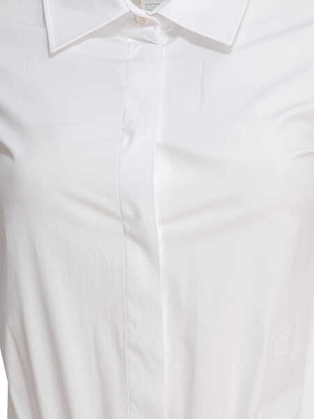 Bluze Max Mara Chemisier bodysuits White Femei (BM 17632194) 3